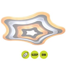   Vivalux Lumi távirányítós mennyezetlámpa, 68W LED, 4000K, 5301 lm