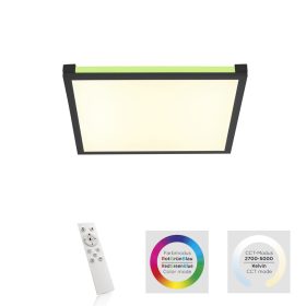   Leuchten Direkt MARIO LED 11621-18 távirányítós mennyezetlámpa, 17W+7W LED, 2700-5000K+RGB, 2150 lm