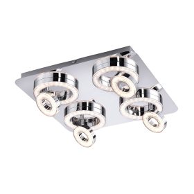   Leuchten Direkt TIM 14522-17 mennyezeti lámpa, 1x23,6W LED, 3000K, 2280 lm