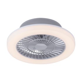   Leuchten Direkt LEONARD 14645-55 mennyezeti ventilátoros lámpa, 1x27W LED, 3000K, 3160 lm