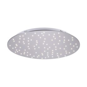 Leuchten Direkt SPARKLE 14673-55 távirányítós, kristályeffektes mennyezeti lámpa