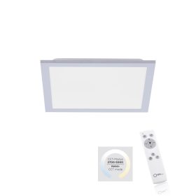   Leuchten Direkt FLAT LED 14754-21 távirányítós mennyezetlámpa, 20W LED, 2700-5000K, 2000 lm