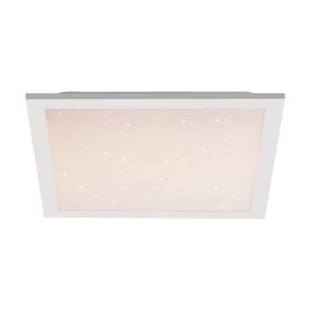   Leuchten Direkt STARRYFLAT 14760-16 távirányítós mennyezeti lámpa, 1x20W LED, 2700K-5000K, 2000 lm