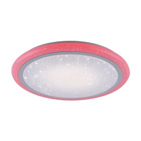   Leuchten Direkt LUISA 15230-16 távirányítós mennyezeti lámpa, 1x42W LED, 3000K-6400K+RGB, 3170 lm