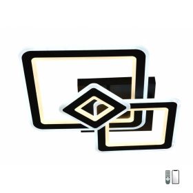 Lucero Ryder 5001-B távirányítós, smart mennyezeti lámpa, 198W LED, 3000K-6500K, 13860 lm