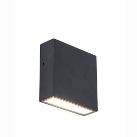   Lutec Gemini XF kültéri falilámpa, 9,2W LED, 3000K, 800 lm, IP54, 5104002012