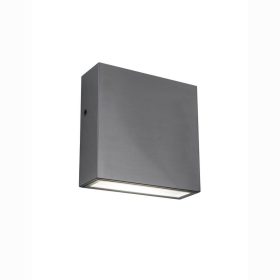   Lutec Gemini XF kültéri falilámpa, 9,2W LED, 4000K, 800 lm, IP54, 5104004001