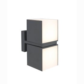   Lutec Cuba kültéri falilámpa, 23W LED, 3000K, 1000 lm, IP54, 5193801118