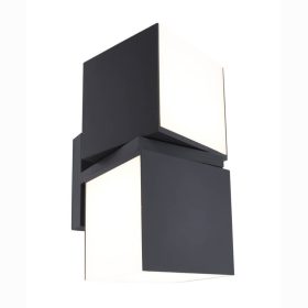   Lutec Cuba kültéri falilámpa, 23W LED, 4000K, 1000 lm, IP54