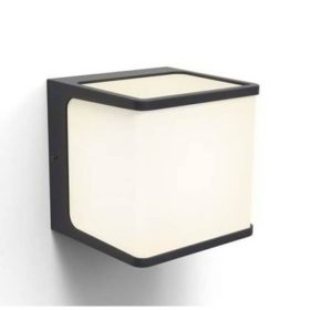   Lutec Doblo kültéri falilámpa, 15W LED, 3000K, 800 lm, IP54, 5197002125