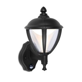   Lutec Unite 2601-PIR-3K-bl mozgásérzékelős kültéri falikar, 9W LED