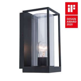   Lutec Flair kültéri falilámpa, 1x40W E27, IP44, 5288803012