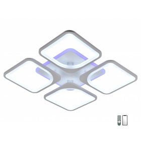   Lucero Sergio 6012-4A távirányítós, smart mennyezeti lámpa, 158W LED, 3000K-6500K+RGB, 11060 lm