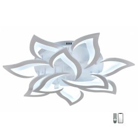   Lucero Fernando 6059-10-W távirányítós, smart mennyezeti lámpa, 160W LED, 3000K-6500K, 11200 lm