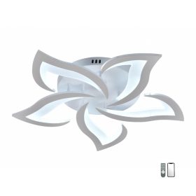   Lucero Esteban 6059-5-W távirányítós, smart mennyezeti lámpa, 80W LED, 3000K-6500K, 5600 lm