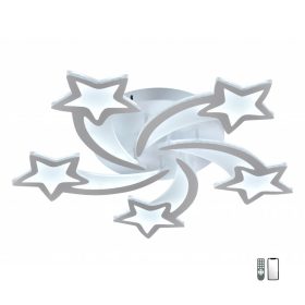   Lucero Yuki 6060-5 távirányítós, smart mennyezeti lámpa, 140W LED, 3000K-6500K, 9800 lm