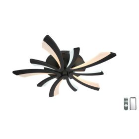   Lucero Nicholas 6061-5-B távirányítós, smart mennyezetlámpa, 110W LED, 3000K-6500K, 7700 lm