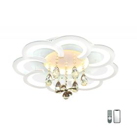 Lucero Mara 6070-X távirányítós, smart mennyezeti lámpa, 72W LED, 3000K-6500K, 7560 lm