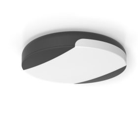   Lutec Sweep kültéri fali/mennyezeti lámpa, 23,5W LED, 3000K/4000K, 1600 lm, IP54