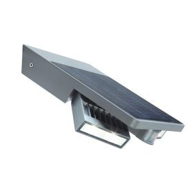   Lutec Tilly P9012-si mozgásérzékelős szolár falilámpa, 4W LED