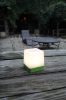 Lutec Table Cube P9080-3K-grn szolár asztali lámpa, 1W LED