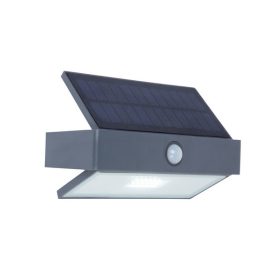   Lutec Arrow P9106 napelemes kültéri falilámpa mozgásérzékelővel, 2,3W LED