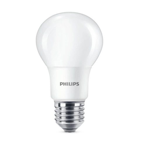 Philips A60 E27 LED körte fényforrás, 8W=60W, 2700K, 806 lm, 200°, 220-240V
