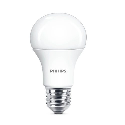Philips A60 E27 LED körte fényforrás, 10W=75W, 4000K, 1055 lm, 200°, 220-240V