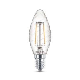   Philips ST35 E14 LED gyertya fényforrás, 2W=25W, 2700K, 250 lm, 220-240V