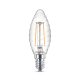 Philips ST35 E14 LED gyertya fényforrás, 2W=25W, 2700K, 250 lm, 220-240V