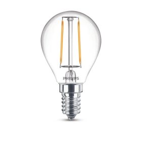   Philips P45 E14 LED kisgömb fényforrás, 2W=25W, 2700K, 250 lm, 220-240V