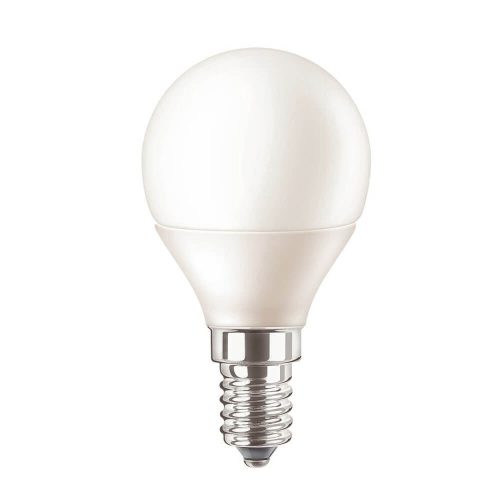 Pila P45 E14 LED kisgömb fényforrás, 5.5W=40W, 2700K, 470 lm, 150°, 220-240V