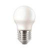 Pila P45 E27 LED kisgömb fényforrás, 5.5W=40W, 2700K, 470 lm, 150°, 220-240V