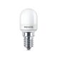 Philips T25 E14 LED T25 fényforrás, 1.7W=15W, 2700K, 150 lm, 240°, 220-240V