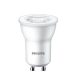 Philips MR11 GU10 LED spot fényforrás, 3.5W=35W, 2700K, 250 lm, 36°, 220-240V