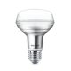 Philips R80 E27 LED spot fényforrás, 4W=60W, 2700K, 410 lm, 36°, 220-240V