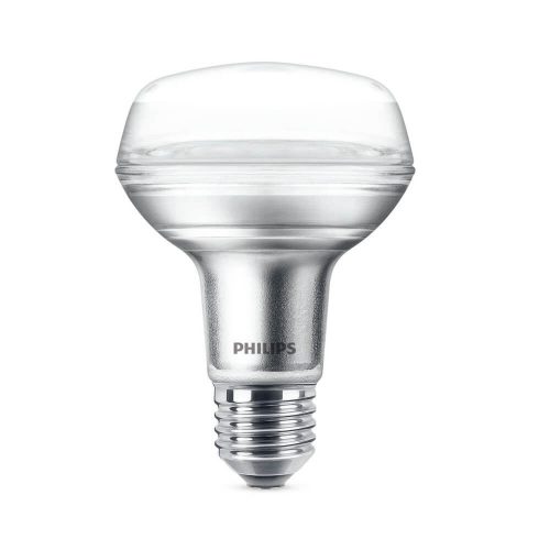 Philips R80 E27 LED spot fényforrás, 8W=100W, 2700K, 735 lm, 36°, 220-240V