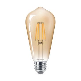   Philips ST64 E27 LED ST64 fényforrás, 4W=35W, 2500K, 400 lm, 220-240V
