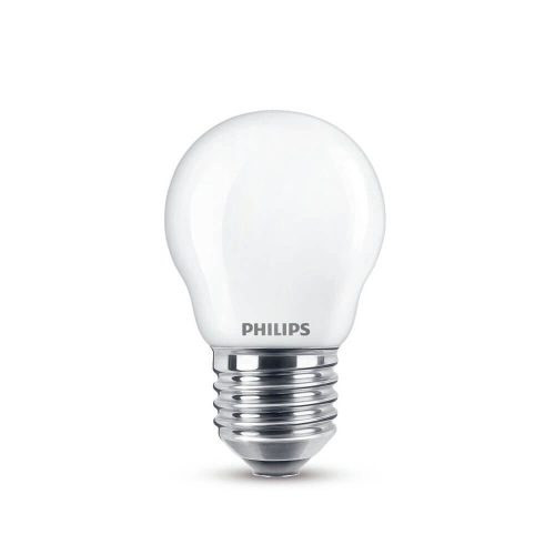 Philips P45 E27 LED kisgömb fényforrás, 6.5W=60W, 2700K, 806 lm, 220-240V