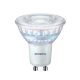 Philips PAR16 GU10 LED spot fényforrás, dimmelhető, 4W=50W, 4000K, 350 lm, 36°, 220-240V