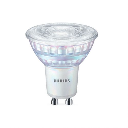 Philips PAR16 GU10 LED spot fényforrás, dimmelhető, 6.2W=80W, 2200-2700K, 650 lm, 36°, 220-240V