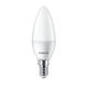 Philips B35 E14 LED gyertya fényforrás, 5W=40W, 4000K, 470 lm, 220-240V