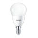 Philips P48 E14 LED kisgömb fényforrás, 7W=60W, 2700K, 806 lm, 220-240V