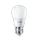 Philips P48 E27 LED kisgömb fényforrás, 7W=60W, 2700K, 806 lm, 220-240V