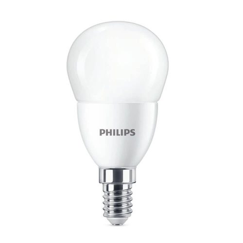 Philips P48 E14 LED kisgömb fényforrás, 7W=60W, 4000K, 806 lm, 220-240V