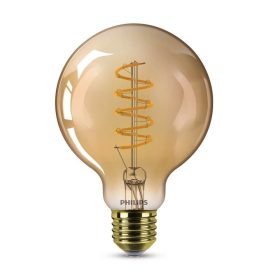   Philips G93 E27 LED Globe fényforrás, dimmelhető, 4W=25W, 1800K, 250 lm, 220-240V