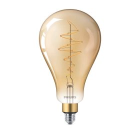   Philips A160 E27 LED óriás körte fényforrás, dimmelhető, 7W=40W, 1800K, 470 lm, 220-240V