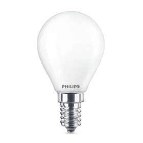   Philips P45 E14 LED kisgömb fényforrás, dimmelhető, 3.4W=40W, 2200-2700K, 470 lm, 220-240V