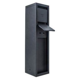   Lutec Mains kültéri energiaoszlop 2 db Shuko dugaljjal, 16A, max.3500W, IP54