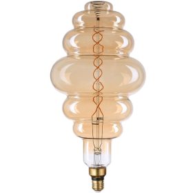   Avide LED Jumbo Filament Bixby Amber dimmelhető fényforrás, 8W E27, 2400K, 500 lm